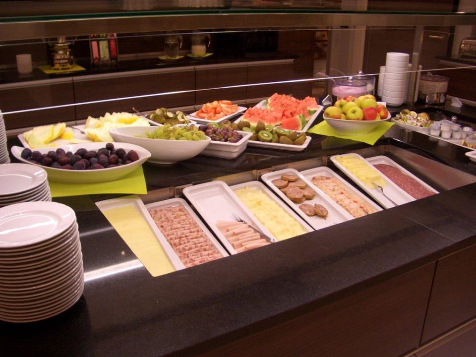 Frühstücksbuffet Apartment-Hotel Hamburg Mitte