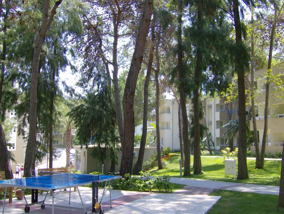 Die wunderschne Parkanlage Club Sidelya Hotel