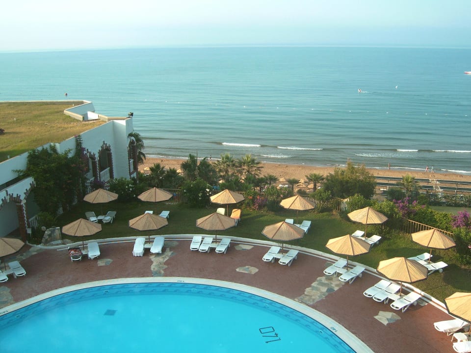 Blich vom Balkon, Haus Agora Hotel Defne Dream