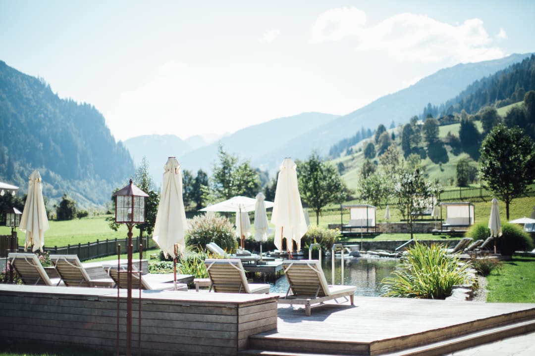 Gartenanlage Familien Natur Resort Moar Gut