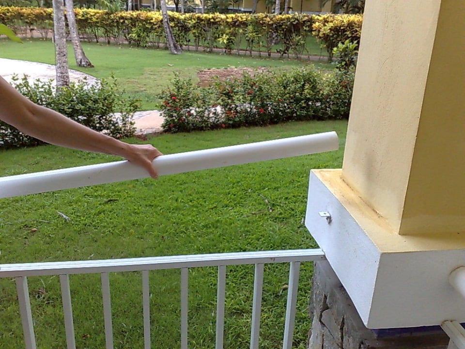 Balkon, Geländer defekt.Unfallgefahr Wyndham Alltra Samana
