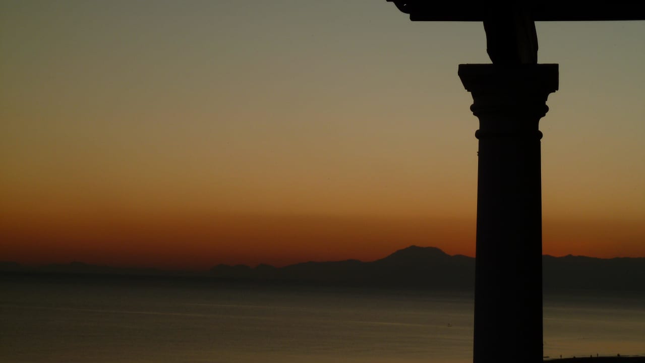 Abendstimmung aus dem Balkon Trendy Aspendos Beach Hotel