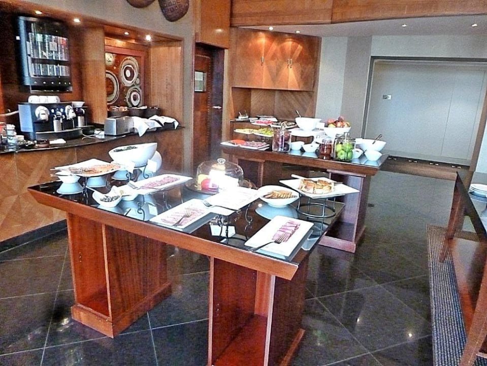 Frühstück in der Regency Club Lounge Hotel Hyatt Regency Johannesburg