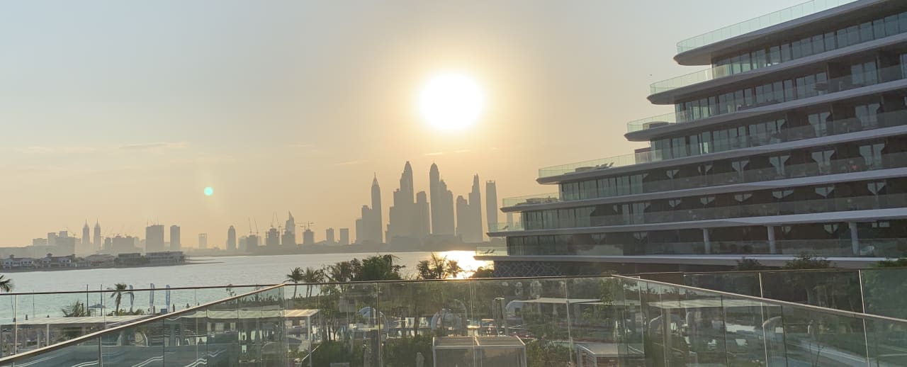 Ausblick W Dubai - The Palm
