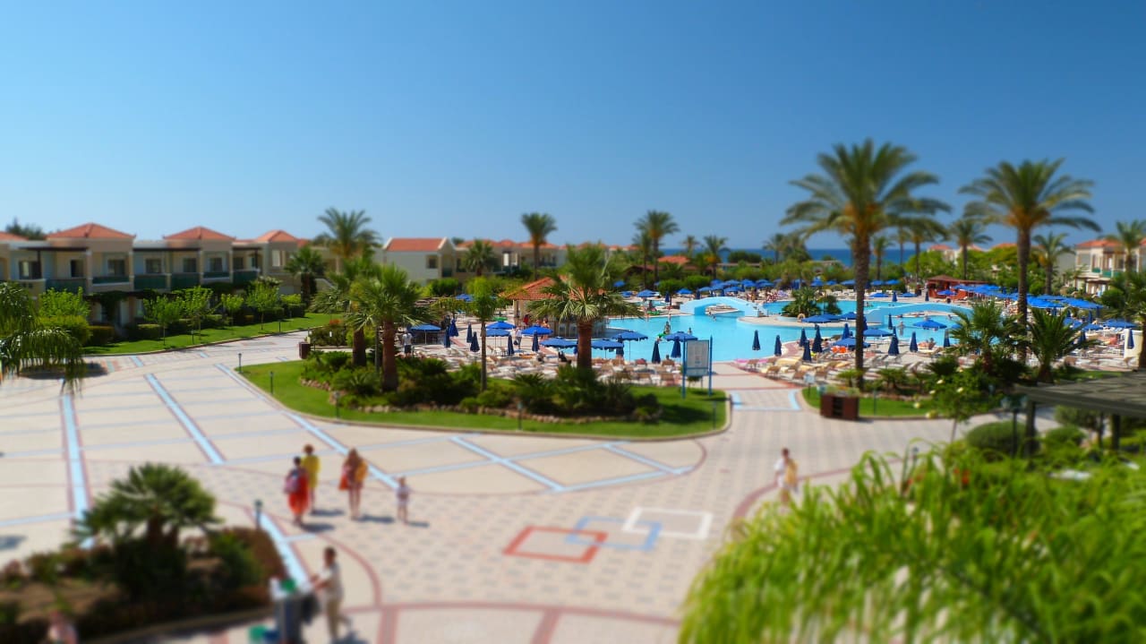 Blick in die Anlage Lindos Princess Beach Resort & Spa
