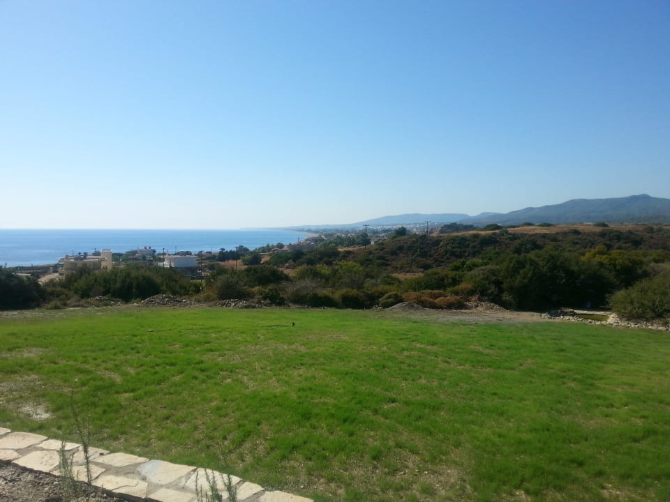 Panarama-blick vom oberen Teich Ekaterini Hotel