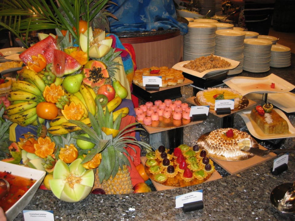 Abendbuffet - Nachspeisen Hilton Mauritius Resort & Spa