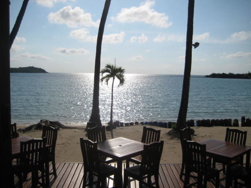 Außblick beim Frühstück Hotel Chaweng Blue Lagoon Resort