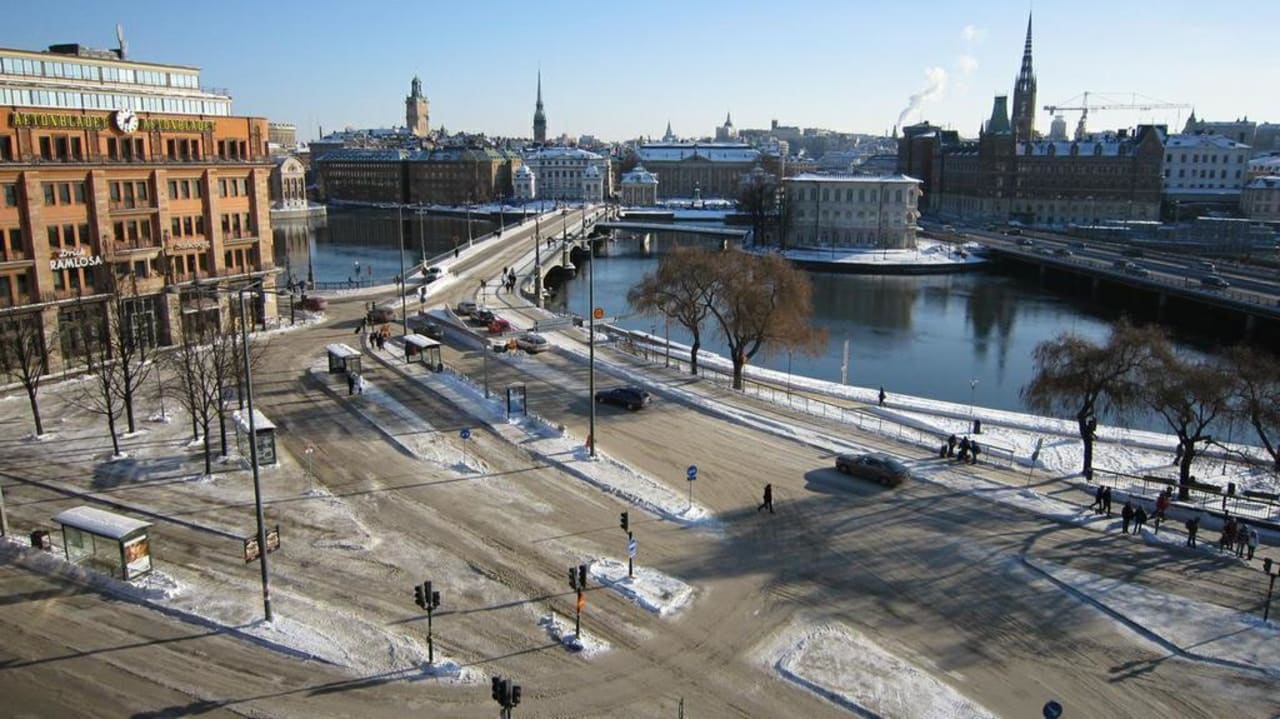 View from 5th floor Hotel Sheraton Stockholm