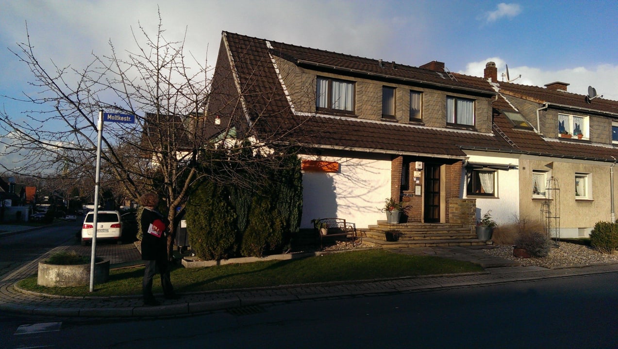 Gepflegte Außenanlagen Pension Bella Vista