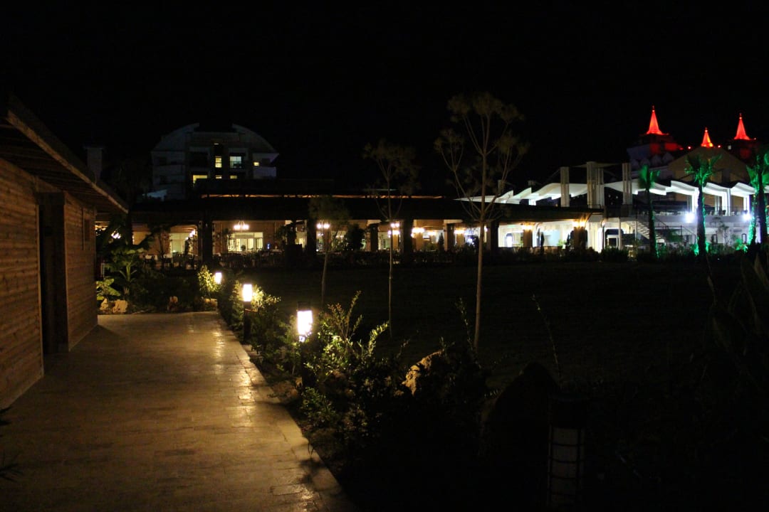 Blick auf Restaurant Crystal Waterworld
