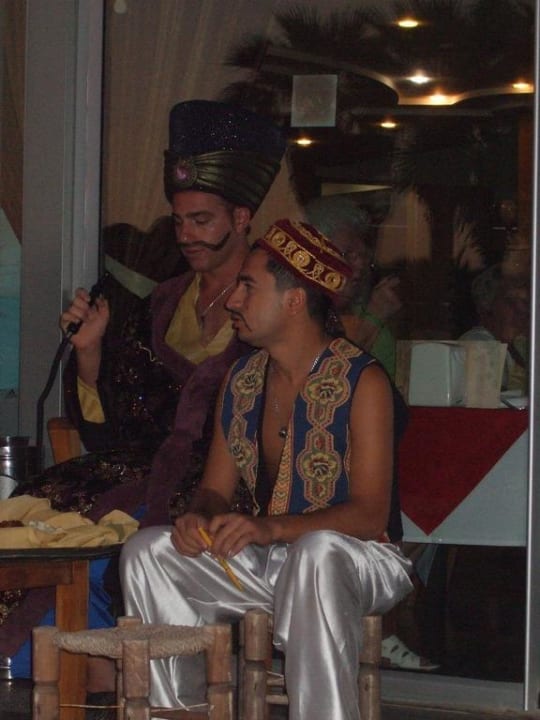 Annimationsteam am Türkischen Abend Seher Kumköy Star Resort & Spa
