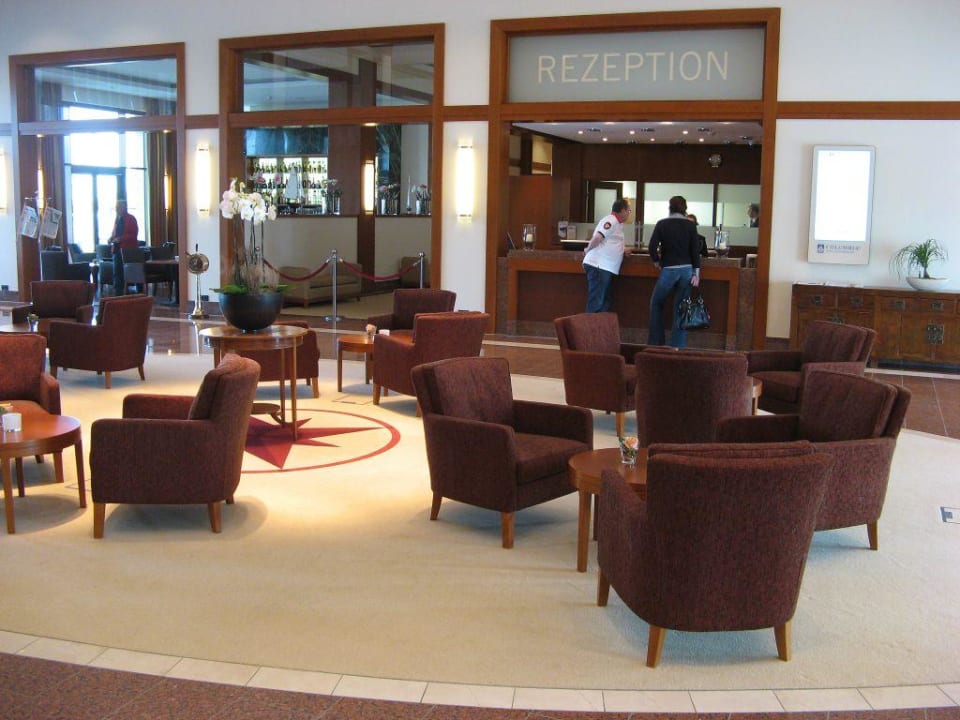 Die Hotel-Lobby ATLANTIC Hotel Wilhelmshaven