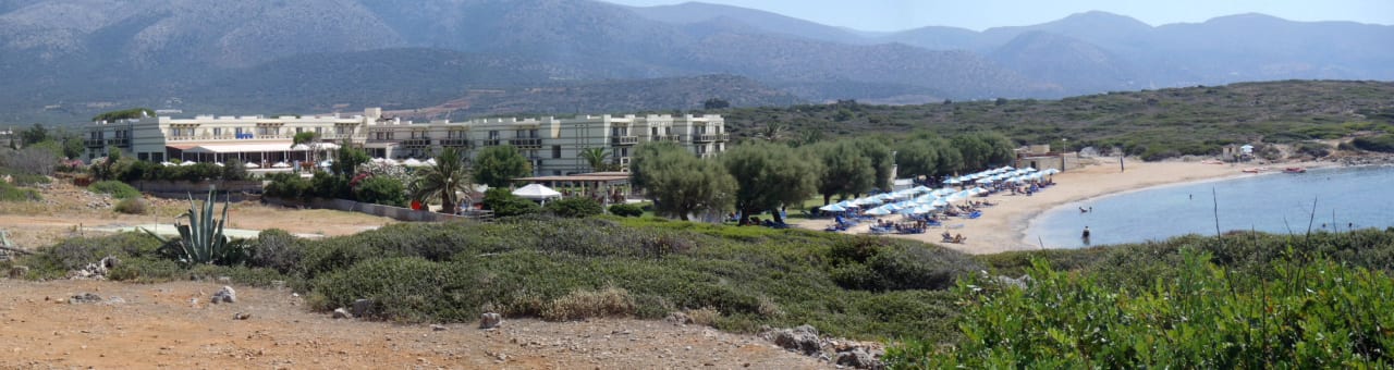 Hotelanlage mit Strand Grecotel Meli Palace