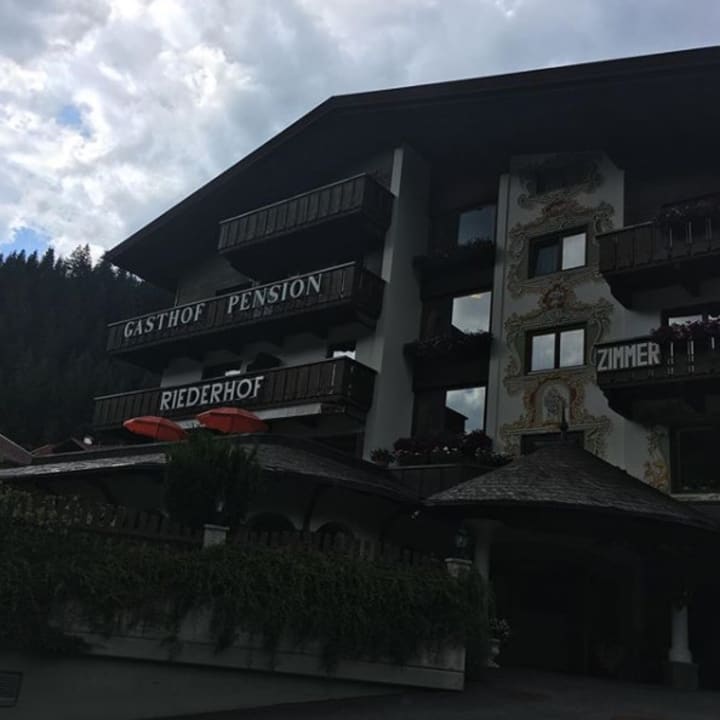 Außenansicht Gasthof Pension Riederhof