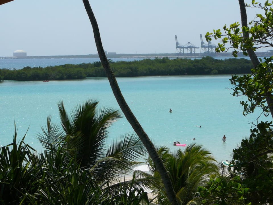 Blick aus dem Hotelzimmer whala!boca chica