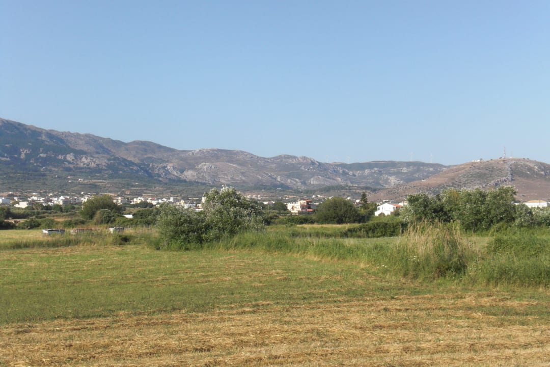 Sicht gegen das Bergdorf Zia Hotel Kos Palace