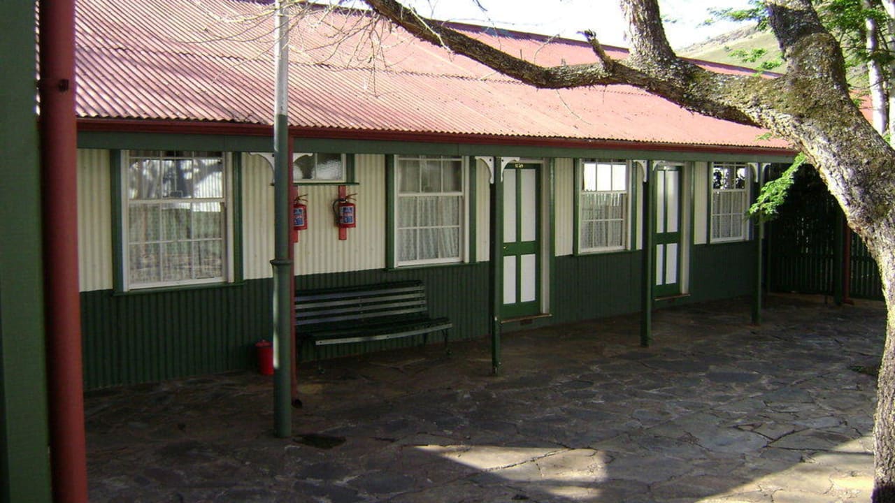 Der Innenhof Royal Hotel