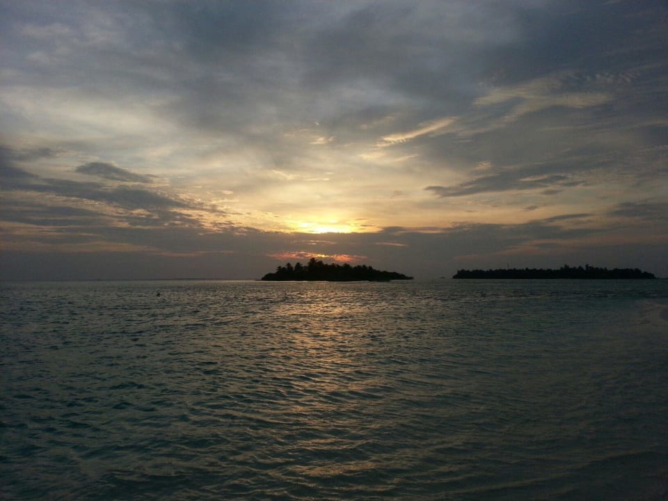 Sonnenuntergang Villa Park Sun Island
