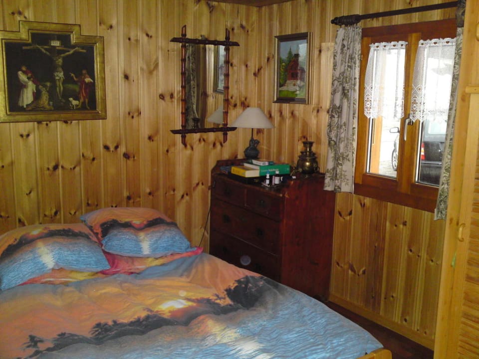 Schlafzimmer Hotel Chalet Lavantier