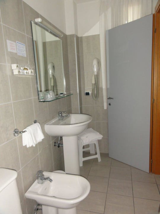 Badezimmer Hotel Idania