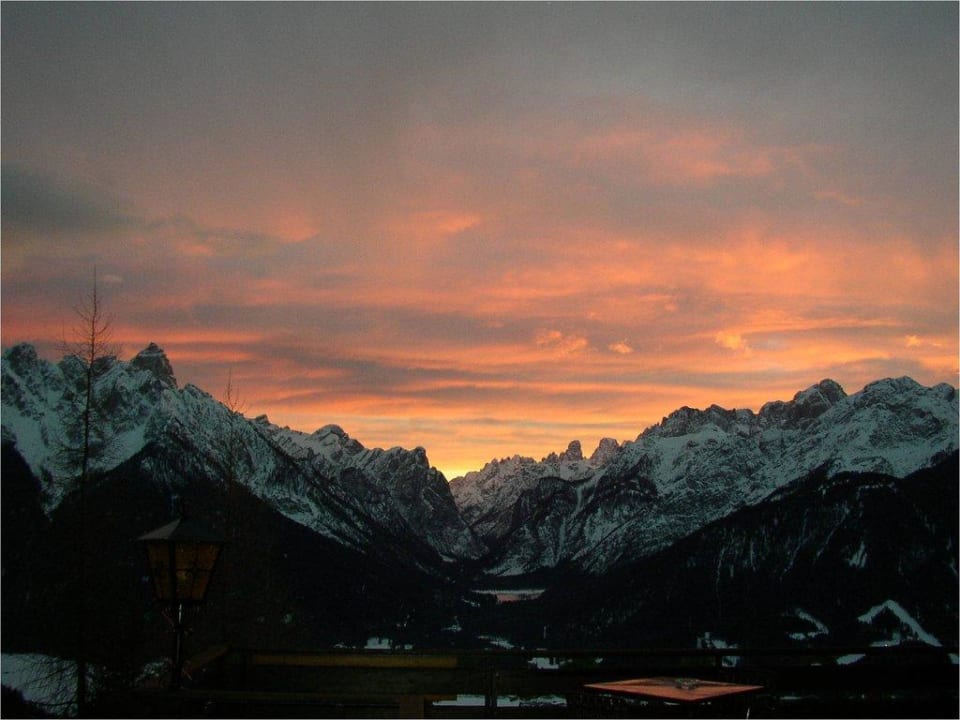 Panoramaimpressionen von der Hotelterrasse Alpenhotel Ratsberg
