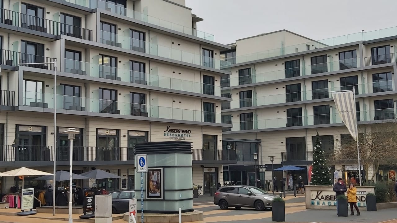 Außenansicht SEETELHOTEL Kaiserstrand Beachhotel