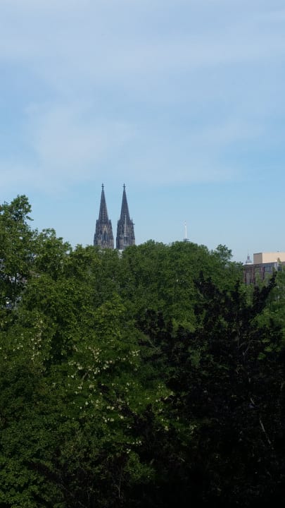 Ausblick Jugendherberge Köln-Deutz