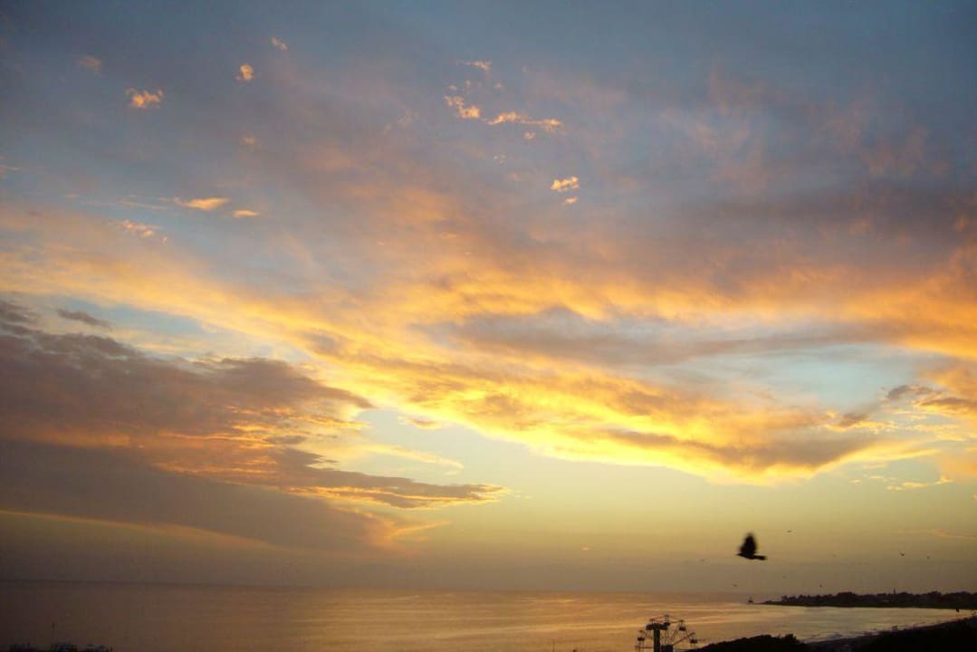 Blick vom Zimmer... Sueno Hotels Beach Side