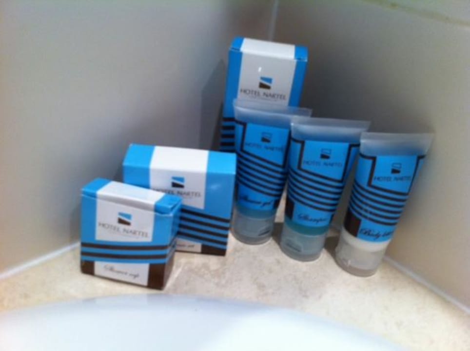 Badeuntensilien Hotel Nartel