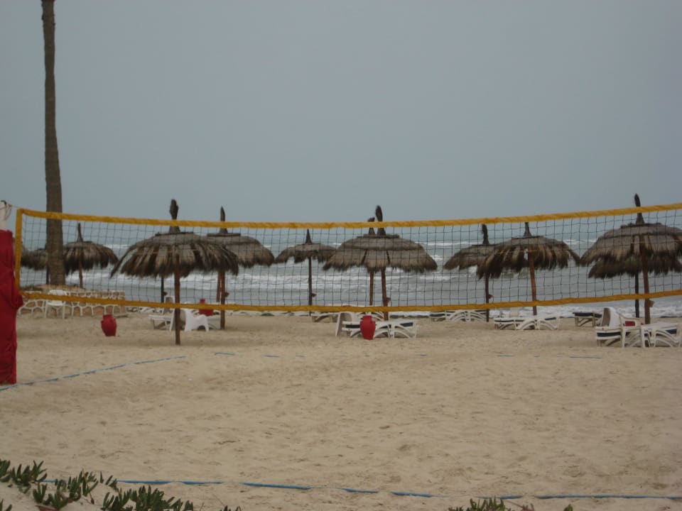 Volleyballfeld Hotel El Mouradi Djerba Menzel