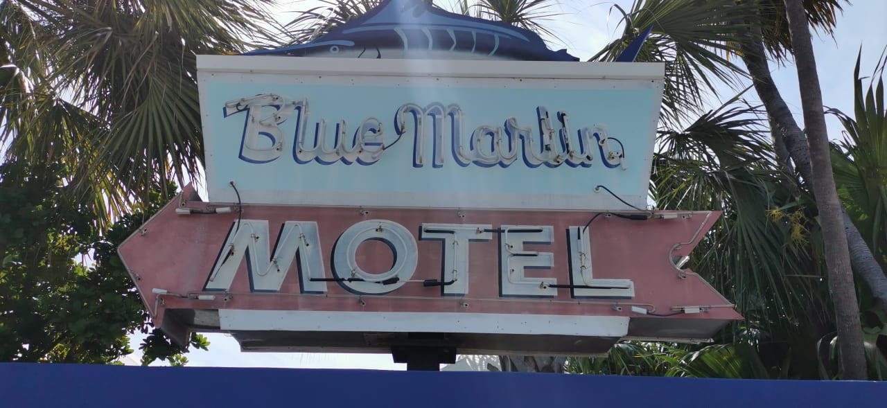 Außenansicht Motel Blue Marlin