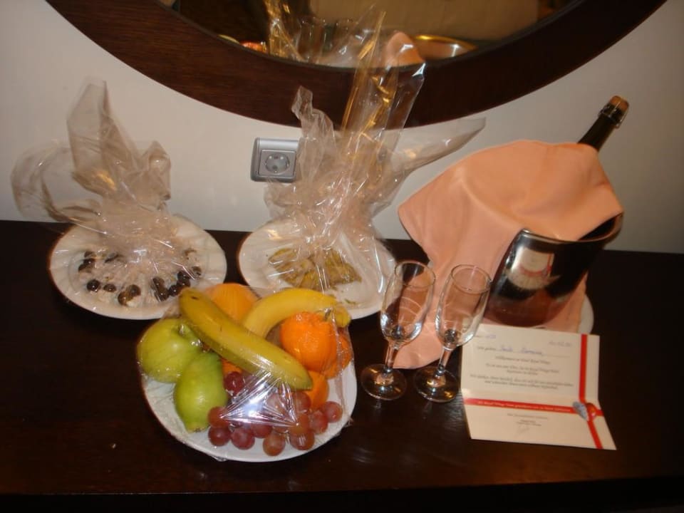 Sektempfang zum Hochzeitstag Royal Wings Hotel