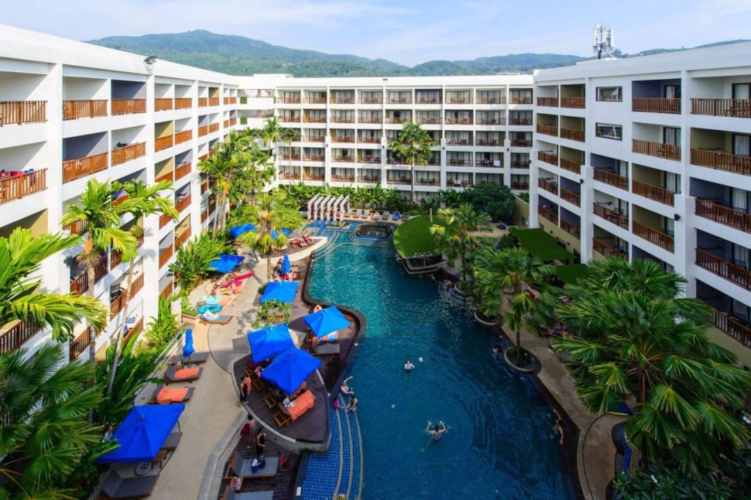 Swimming Pool Overview Deevana Plaza Phuket Patong