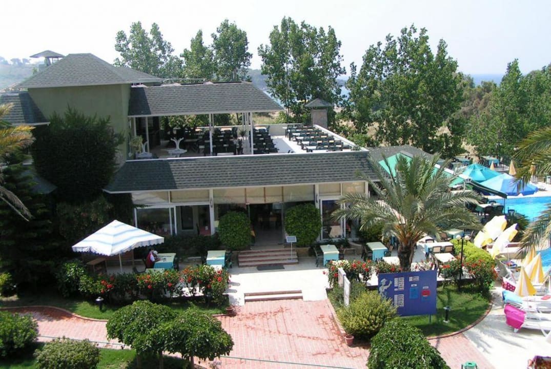 Aussenaufnahme des Restaurant Hotel Gardenia Beach