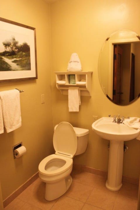 Badezimmer Hotel Abrego