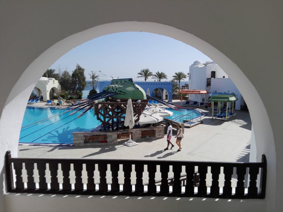 Blick vom Balkon Arabella Azur Resort