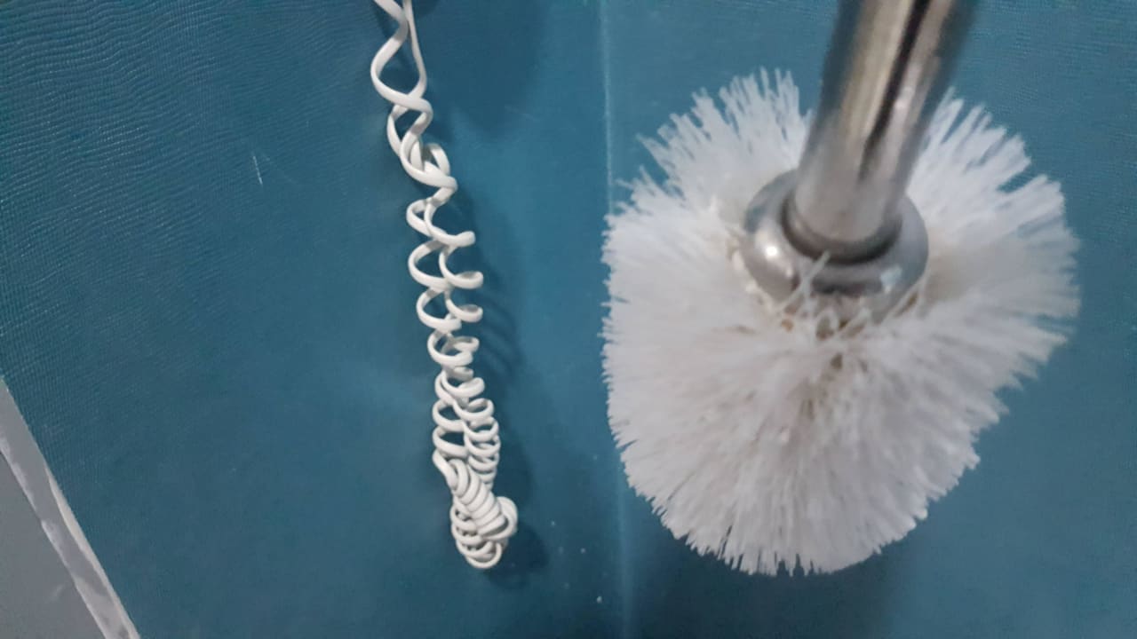 Klobürste noch vom Vorgänger Hotel Grand Zaman Beach