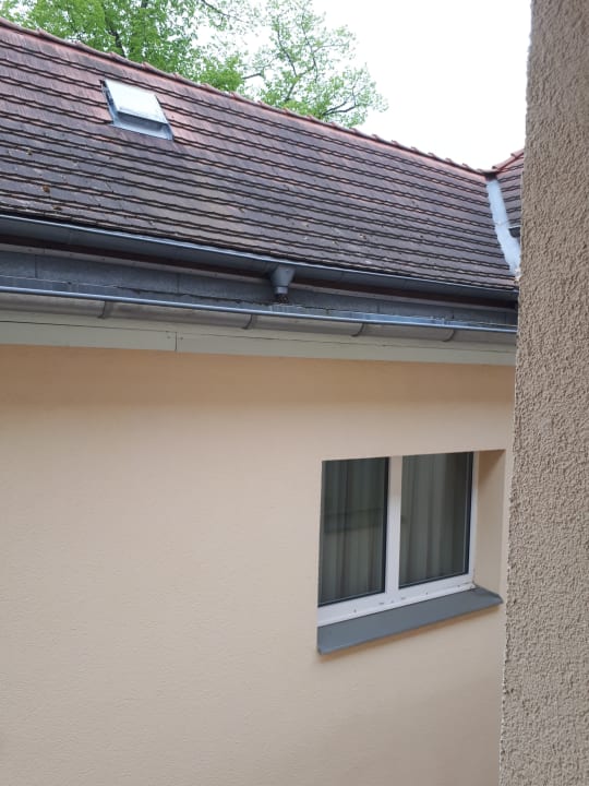 Der Ausblick war nicht so top Hotel Brandenburger Tor Potsdam