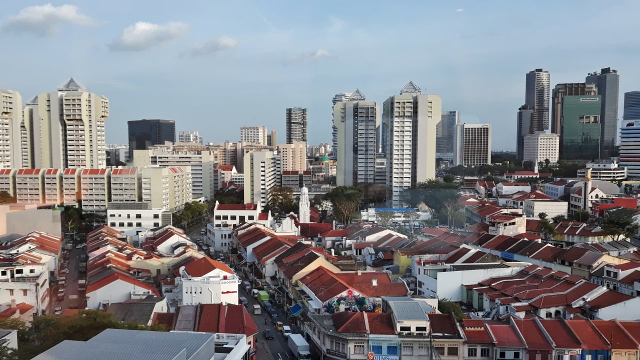 Ausblick Hilton Garden Inn Singapore Serangoon