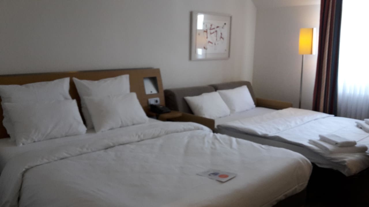 Doppelbett mit Schlafsack für Kinder Dorint Hotel Würzburg