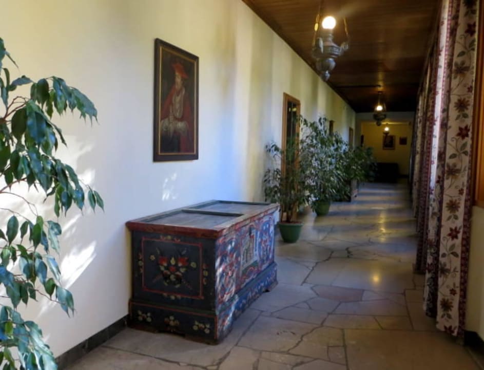 Verbindungstrakt zwischen den beiden Gebäuden Thermal Resort Hotel Elisabethpark