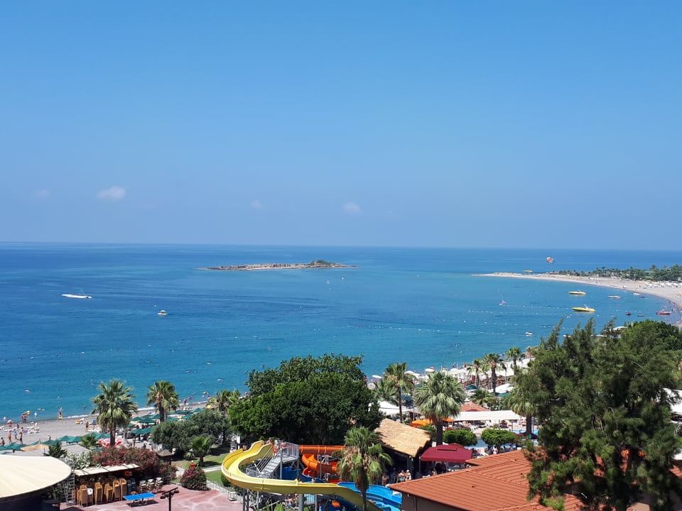 Strandaussicht vom Balkon Justiniano Deluxe Resort