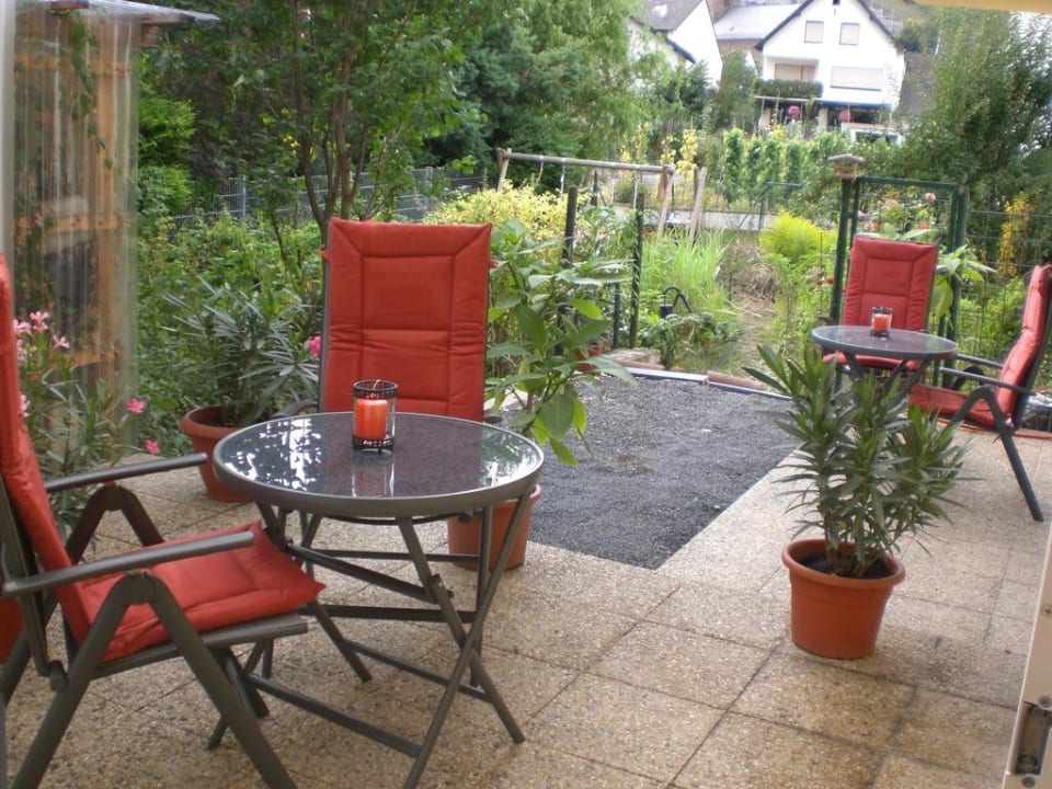 Garten Gästehaus Winzer Lounge Dernau