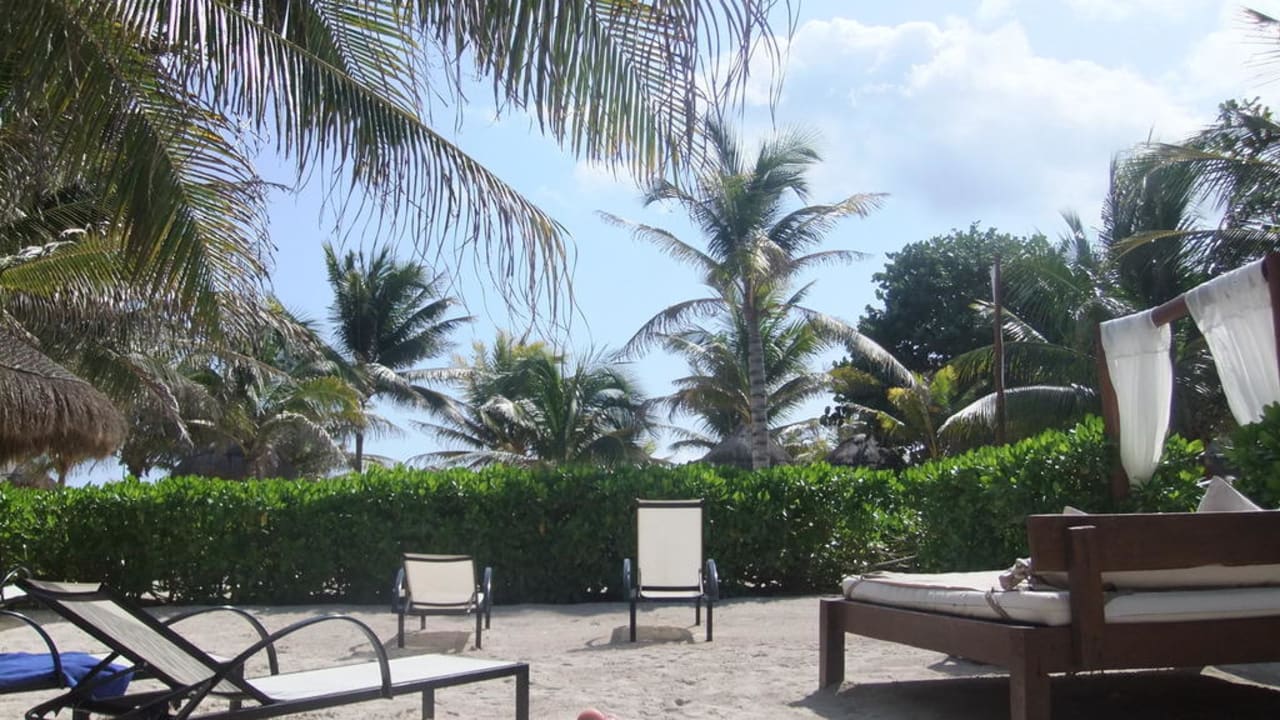 Privater Strand der Royal Suites TRS Yucatan Hotel - Adults only