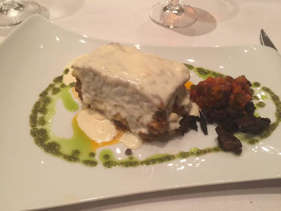 Lasagne beim Italiener JOIA Paraiso by Iberostar
