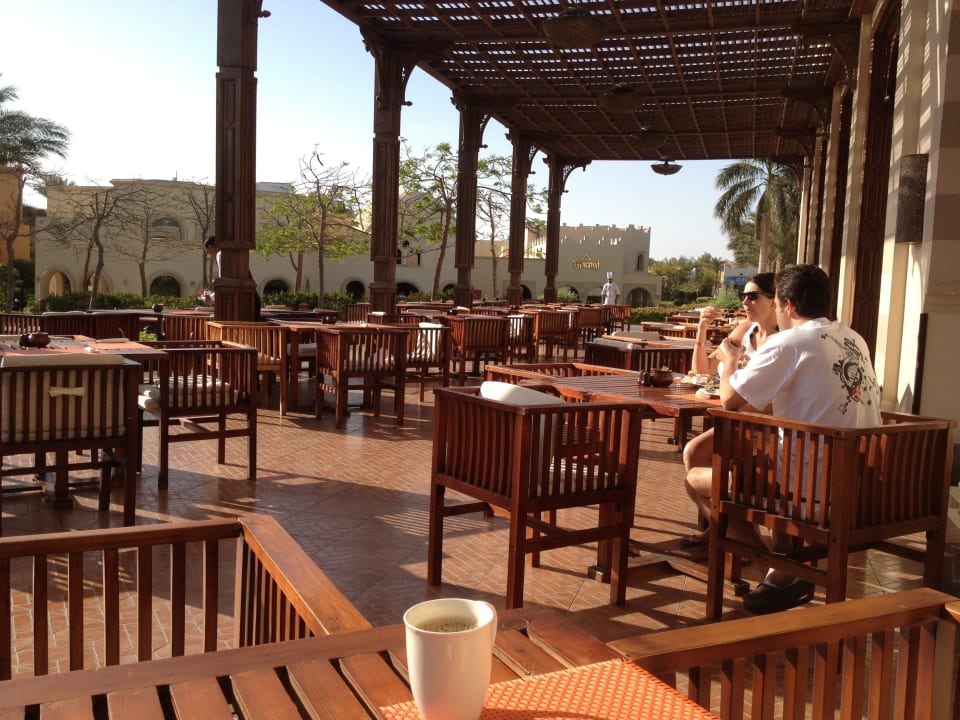 Außenterrasse Restaurant Stella Beach Resort & Spa Makadi Bay