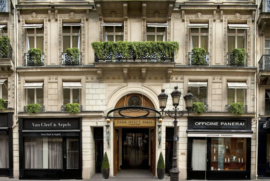 Façade extérieure Hotel Park Hyatt Paris-Vendome