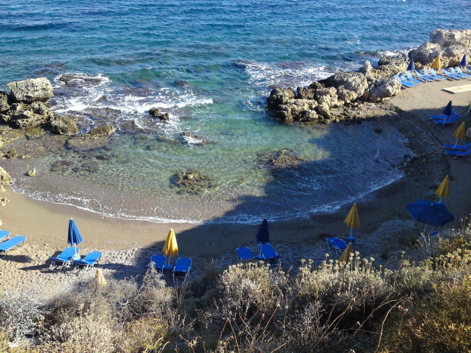 Badebucht beim Hotel Kresten Palace Hotel