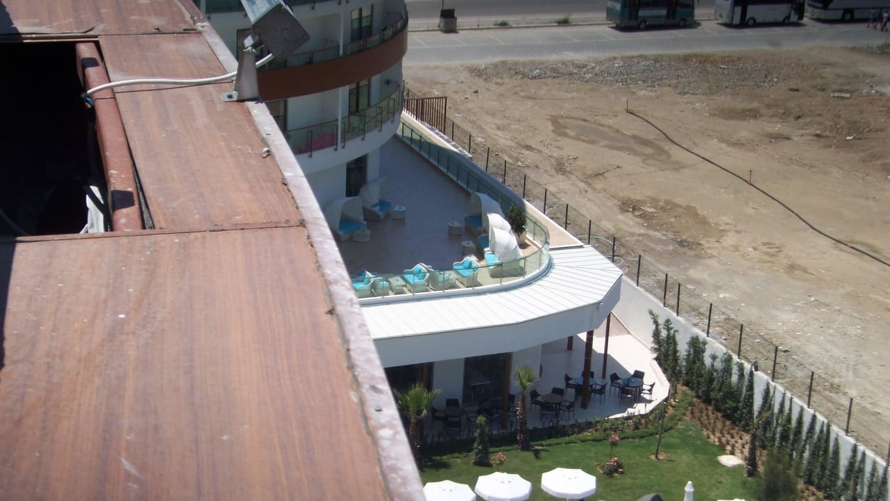 Blick vom Balkon Dream World Aqua Hotel